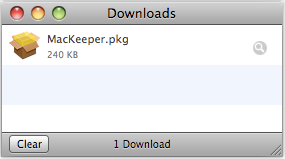 1. Download MacKeeper to your Mac.